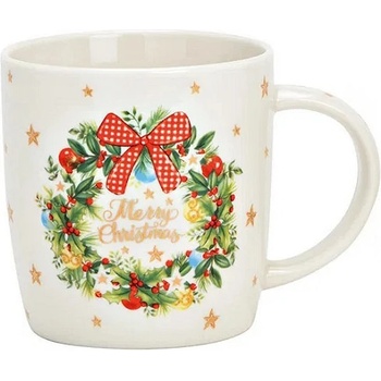 WURM Порцеланова коледна чаша с венец 360мл, 14x8x10см (2107)