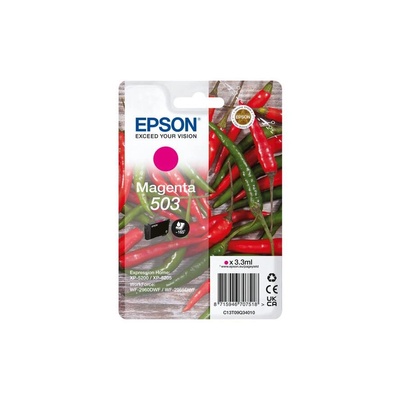 Epson 503 Оригинален магента мастилен патрон 3, 3 мл (C13T09Q34010)