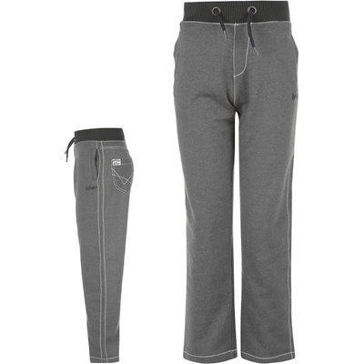 Lee Cooper dětské tepláky charcoal marl