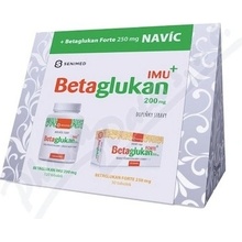 Aurovitas Betaglukan IMU+ 120 tobolek + Betaglukan forte 30 tobolek