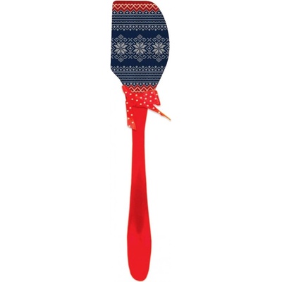 ALVARAK Stierka kuchynská 26 cm, silikón, snehové vločky