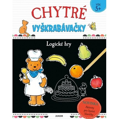 Vyškrabávací obrázky Chytré vyškrabávačky Logické hry Aktivity pro bystré hlavičky