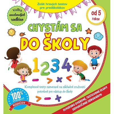 Chystám sa do školy zošit hravých testov pre predškolákov Foni Book