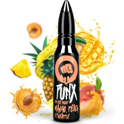 Riot Squad PUNX S & V Mango broskev a ananas 10 ml
