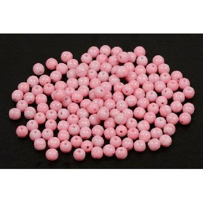 Glass beads, s.r.o. Mačkané kulaté korálky - 4 mm 73010 Balení: 600ks