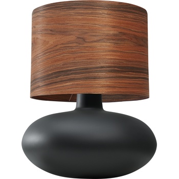 Kaspa Настолна лампа Sawa Wood непрозрачна основа орех (41138118)