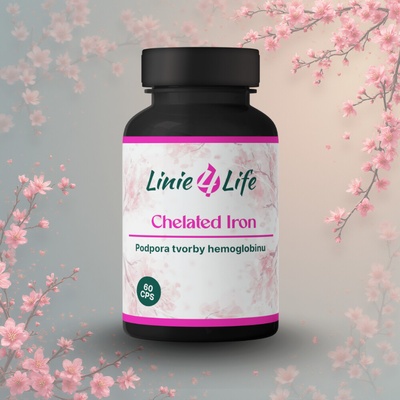 Linie4Life CHELATED IRON 60 kapsúl 60 dní