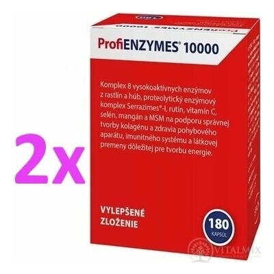 PROFIENZYMES 10000 2x 180 kapsúl