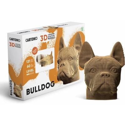 Cartonic 3D PUZZLE BULLDOG 131 ks