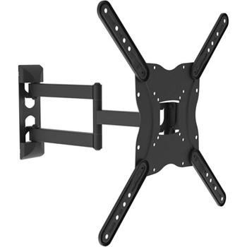 Equip Стенна скоба за телевизор - 650407 (23"-55", наклон, завъртане, телескопична, макс. 30 кг, черна) (650407)