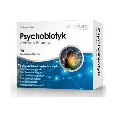 Activlab Psychobiotyk probiotiká kapsuly 20 ks