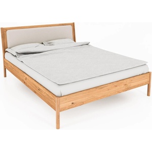 The Beds Дъбово двойно легло с тапицирана табла 180x200 cm Pola - The Beds (LOZ3003-80L1-2411)