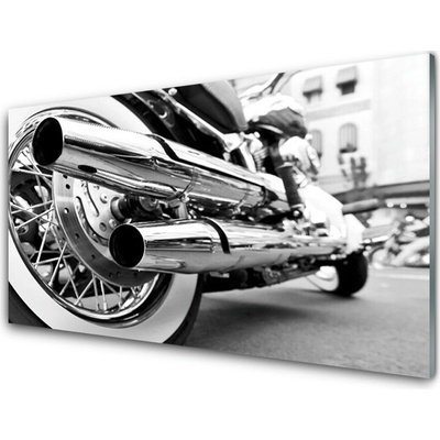 Obraz na skle Motor Umění 100x50 cm