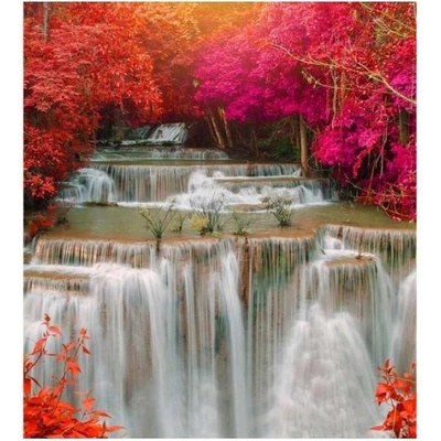 DIMEX ART Флизелинов фототапет водопад в дъждовната гора 225 x 250 см