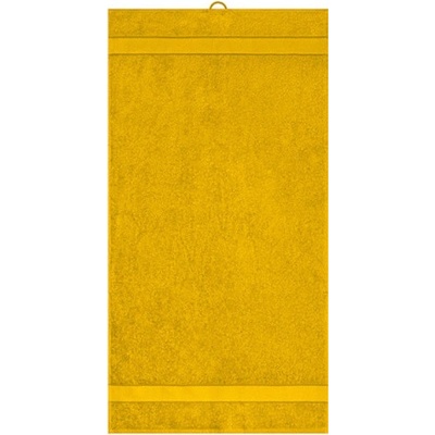 Myrtle beach Klasický ručník MB442 Yellow 50 x 100 cm