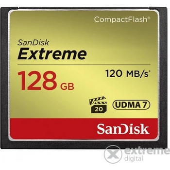 SanDisk Extreme CompactFlash 128GB UDMA7 SDCFXSB-128G-G46