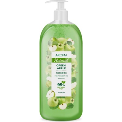 Aroma Zelené jablko Šampón s pumpičkou 900 ml