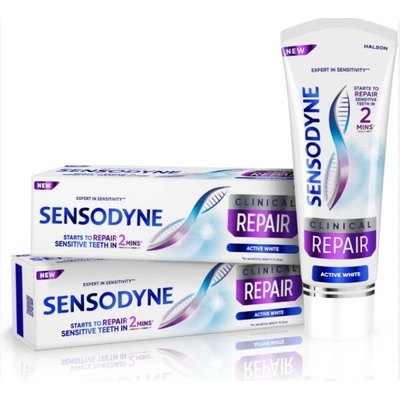 Sensodyne Clinical Repair Active White 2 x 75 ml
