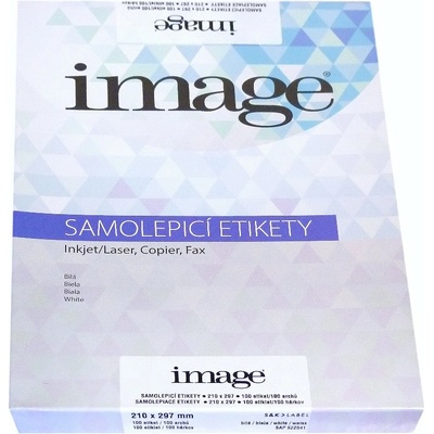 Image label Samolepicí etikety A4 100 ks - 210 × 297 mm – Zbozi.Blesk.cz