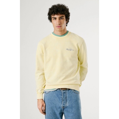 Pepe Jeans mikina TERREL CREW žlutá