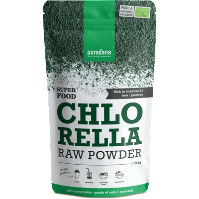 Purasana Хлорела на прах bio - 200 г