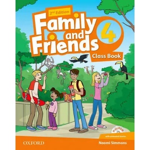 Family and Friends: Level 4: Class Book (ISBN: 9780194808422)