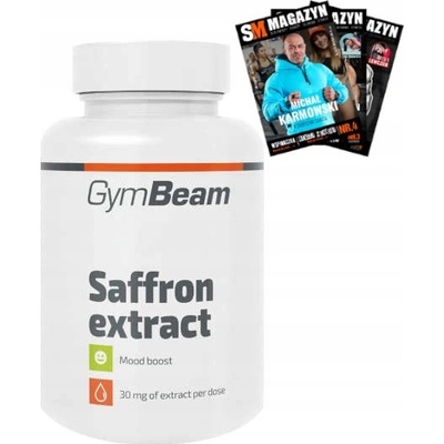 GymBeam Šafranový extrakt 60 kapsúl