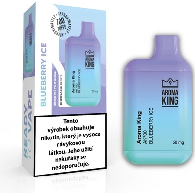 Aroma King Mini Blueberry Ice 20 mg 700 potáhnutí