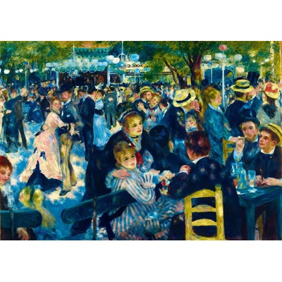 Bluebird Puzzle - Puzzle Renoir - Dance at Le Moulin de la Galette, 1876 - 1 000 piese