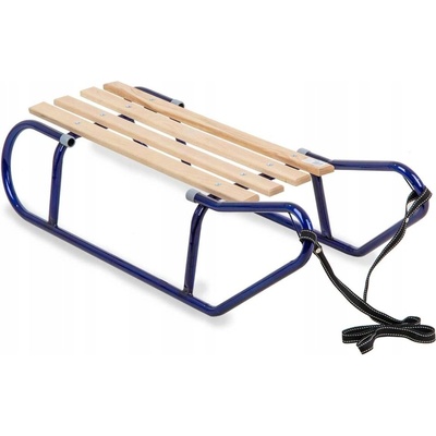 ENERO kovové sáně ANDY 2místné 100 cm modrá