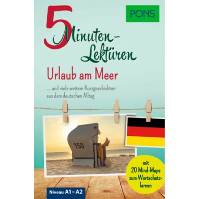 PONS 5-Minuten-Lektüren Deutsch A1-A2 - Urlaub am Meer