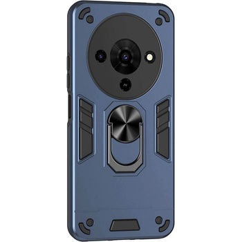 ZTE Blade A76 5G калъф - удароустойчив PC + TPU гръб с пръстен и стойка