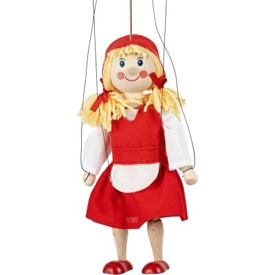 MUB2 Červená Karkulka 20 cm drevená bábka