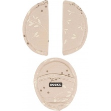 Dooky Chránič pásu Universal Pads Romantic Leaves Beige
