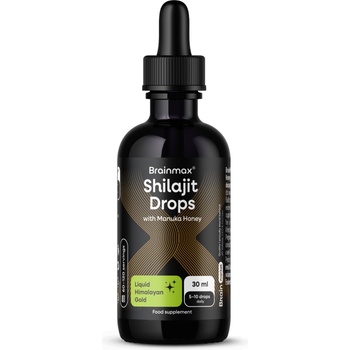 BrainMax Shilajit Drops with Manuka Honey, 30 ml