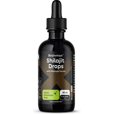 BrainMax Капки BrainMax Shilajit с мед от манука, 30 мл