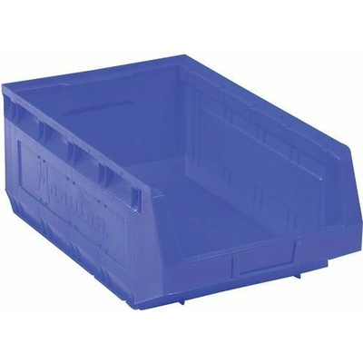 Manutan Plastový box Expert 19 x 30,3 x 48,5 cm, modrý