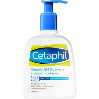 Cetaphil EM čistící micelární emulze s pumpičkou 236 ml