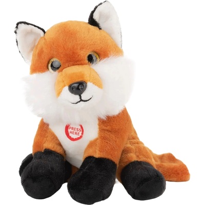 Амек Тойс Плюшена играчка Амек Тойс - Лисица, със звук, 19 cm (60605)