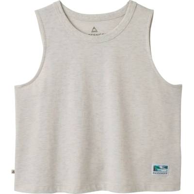 Passenger Дамски топ Passenger Women's Legacy Vest Top - Light Grey Marl - размер XXL (916-6049-0116)