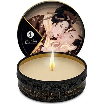 Масажна свещ с аромат на шоколад - Massage Candle 30ml (SHUNGA0122)