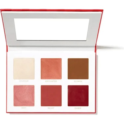 Палитра Бронзант, Хайлайтър и Руж за лице Jane Iredale Merry & Bright Multiuse (112477)
