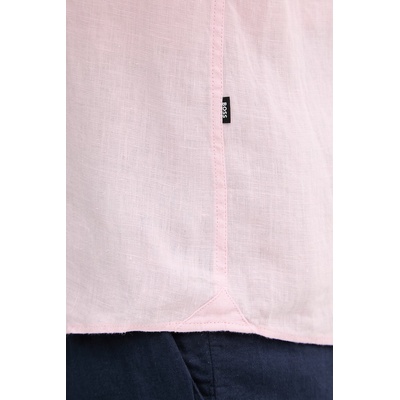 HUGO BOSS риза мъжка ленена liam (50556077)