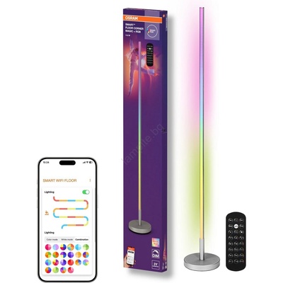 OSRAM - LED RGBW димируема подова лампа SMART+ MAGIC LED/11, 5W/230V, сребриста, Wi-Fi+DO (P227817)