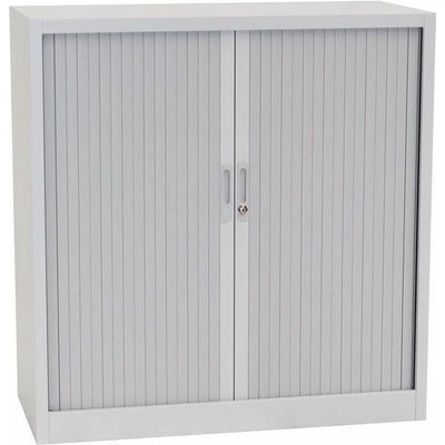 Manutan Expert Kovová spisová skriňa s roletou, 2 police