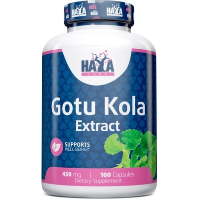 Haya Labs Gotu Kola Extract, 450 mg, 100 капсули, Haya Labs