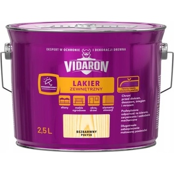 Vidaron Vonkajší lak 2,5 l bezfarebný