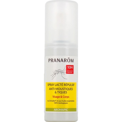 Pranarôm Mliečny spray odpudzujúci komáre a kliešte 100 ml