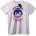 NOONEBRAND Тениска Време за Игра Аниме - L, White