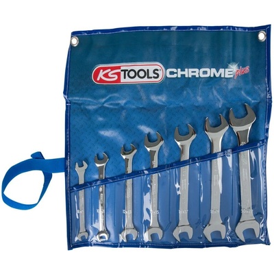 KS Tools sada oboustranných plochých klíčů 8 - 22 mm 518.0747